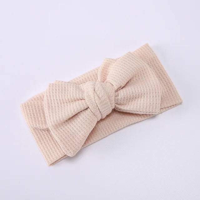 Baby Headband Newborn Baby Hair Accessories for Kids Headwear Baby Bow for Child Bowknot Turban for Babies Elastic Headwrap
