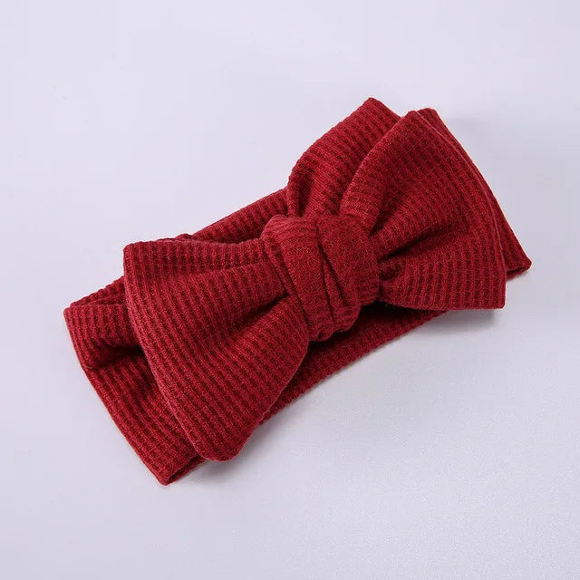 Baby Headband Newborn Baby Hair Accessories for Kids Headwear Baby Bow for Child Bowknot Turban for Babies Elastic Headwrap