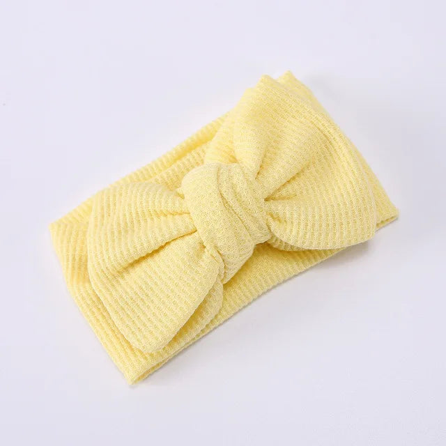 Baby Headband Newborn Baby Hair Accessories for Kids Headwear Baby Bow for Child Bowknot Turban for Babies Elastic Headwrap