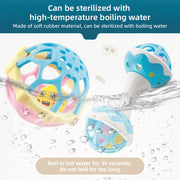 Baby toys，Baby rattle, fine motor and sensory toy, Suitable for infants aged 3, 6, 9, and 12 months