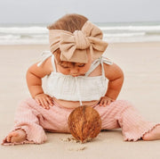 Baby Headband Newborn Baby Hair Accessories for Kids Headwear Baby Bow for Child Bowknot Turban for Babies Elastic Headwrap