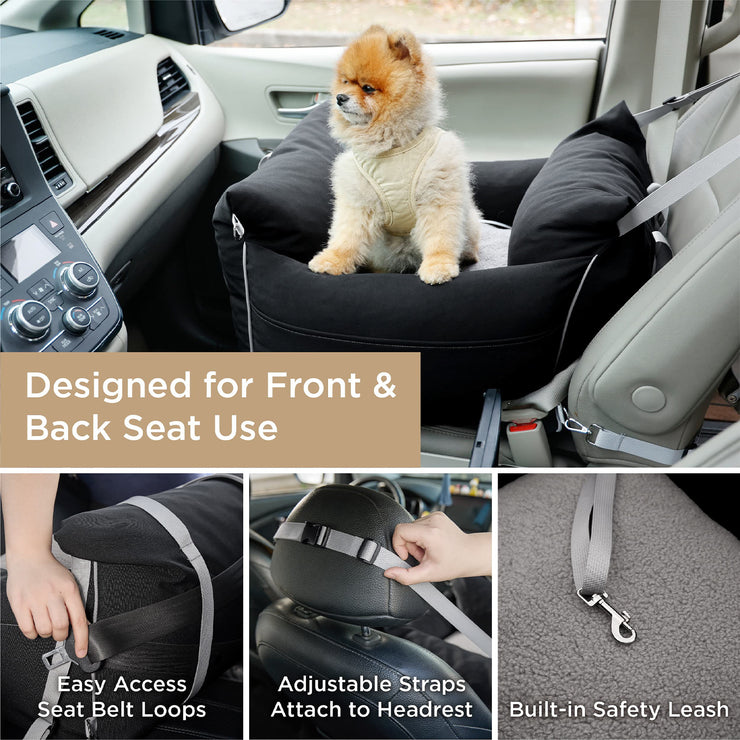 Travel Car Kennel Special Removable Pet Car Nest Portable Car Dog Safety Seat Handy Gadget