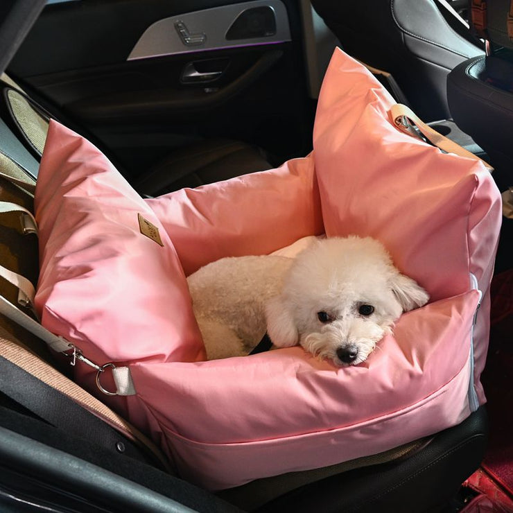 Car Kennel Small Size Dogs Co-Pilot Rear Pet Safety Seat Cushion Removable and Washable out Car Mat