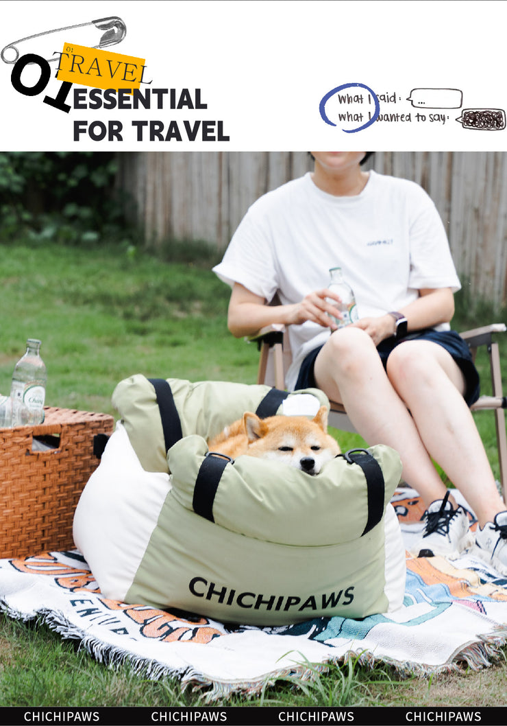 Diaper Bag Dog Car Handy Gadget Nest