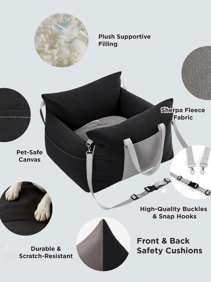 Travel Car Kennel Special Removable Pet Car Nest Portable Car Dog Safety Seat Handy Gadget