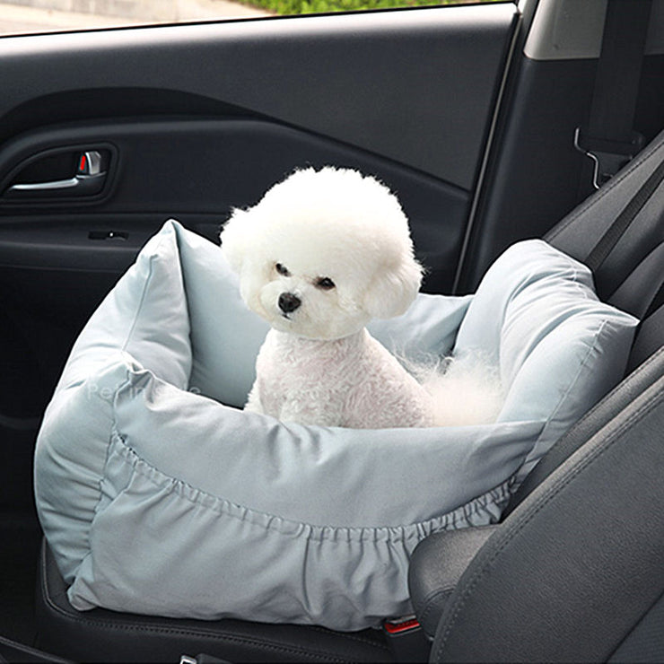 Car Kennel Small Size Dogs Co-Pilot Rear Pet Safety Seat Cushion Removable and Washable out Car Mat