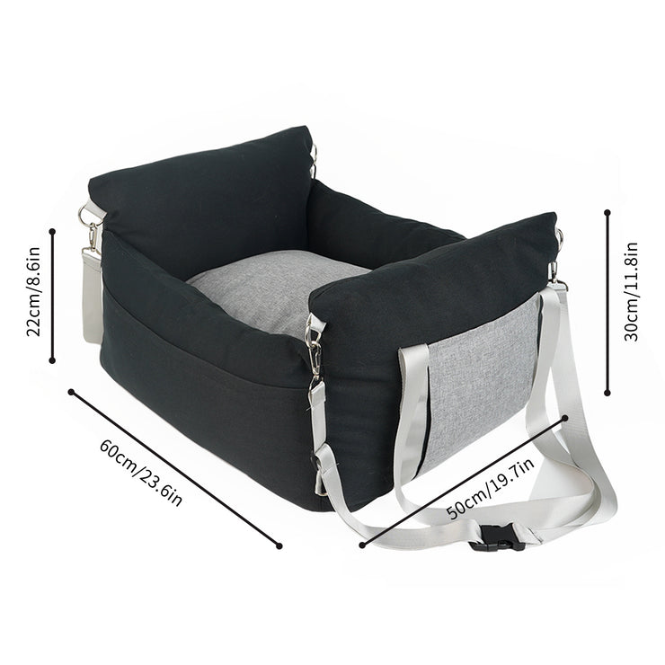 Travel Car Kennel Special Removable Pet Car Nest Portable Car Dog Safety Seat Handy Gadget