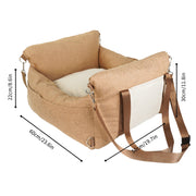 Travel Car Kennel Special Removable Pet Car Nest Portable Car Dog Safety Seat Handy Gadget