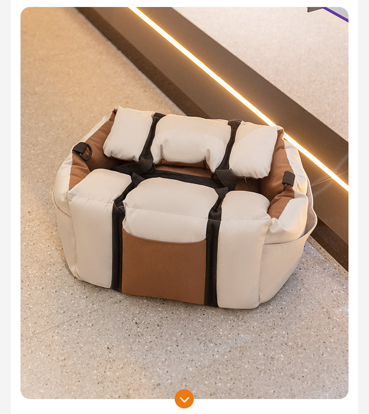 Qiao's Car Nest Doghouse Cathouse Car Pet Mat Car Diaper Bag Dog Safety Seat Car Handy Gadget