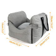 Travel Car Kennel Special Removable Pet Car Nest Portable Car Dog Safety Seat Handy Gadget