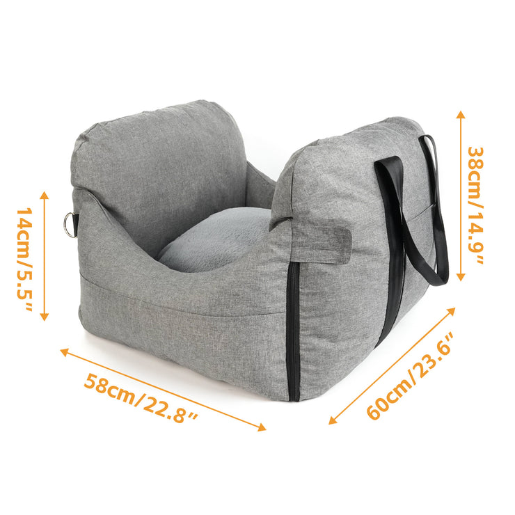 Travel Car Kennel Special Removable Pet Car Nest Portable Car Dog Safety Seat Handy Gadget