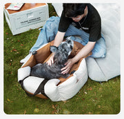 Qiao's Car Nest Doghouse Cathouse Car Pet Mat Car Diaper Bag Dog Safety Seat Car Handy Gadget