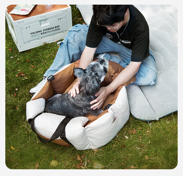 Qiao's Car Nest Doghouse Cathouse Car Pet Mat Car Diaper Bag Dog Safety Seat Car Handy Gadget