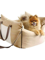 Travel Car Kennel Special Removable Pet Car Nest Portable Car Dog Safety Seat Handy Gadget