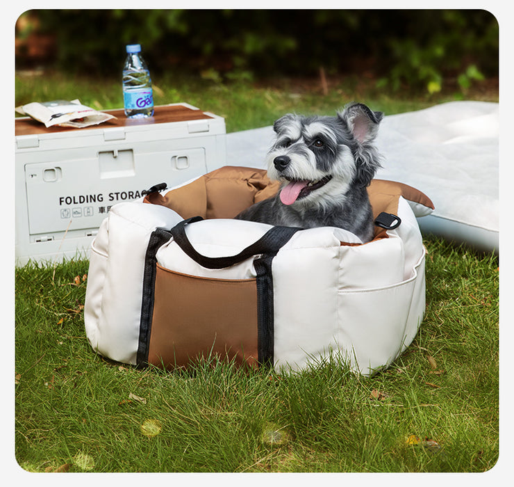 Qiao's Car Nest Doghouse Cathouse Car Pet Mat Car Diaper Bag Dog Safety Seat Car Handy Gadget