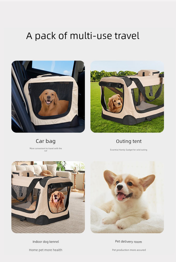 Pet Pad Portable Rear Seat Large Dog Dog Cage