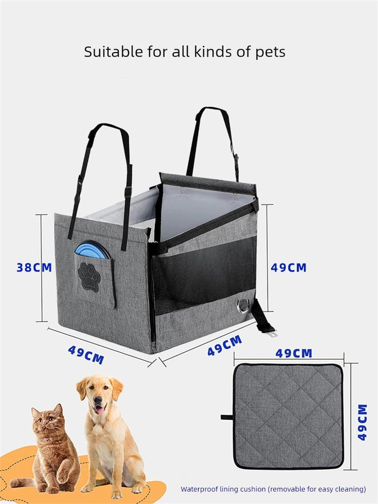 Pet Car Handy Gadget Small and Medium-Sized Dogs Front and Rear Dog Kennel