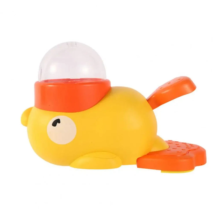 Dog Puzzle Feeder Interactive Pet Food Treat Dispenser Cartoon Duck Design Pet Snack Feeder for Dog Training Mental Enrichment