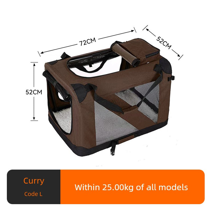 Pet Pad Portable Rear Seat Large Dog Dog Cage