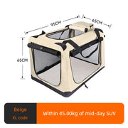 Pet Pad Portable Rear Seat Large Dog Dog Cage