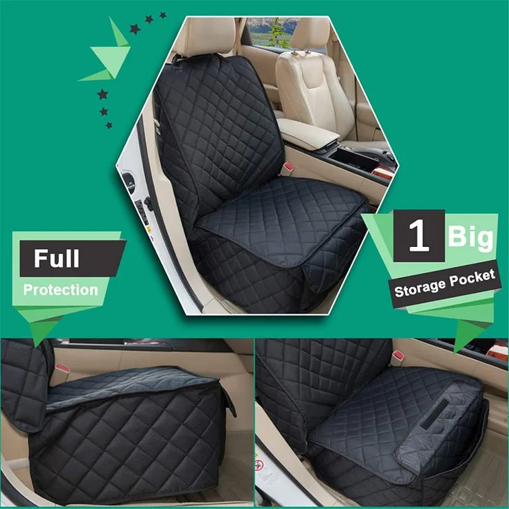 Pet Car Basket Co-pilot Cat Safety Seat Litter Pet Dog Waterproof Dirt-proof and Bite-proof Car Cushion Car Seat Artifact