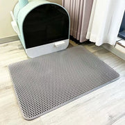 EVA Double Layer Cat Litter Pad Waterproof Non-slip Sand Basin Filter Kitten Dog Washable Easy Cleaning Pet Accessories