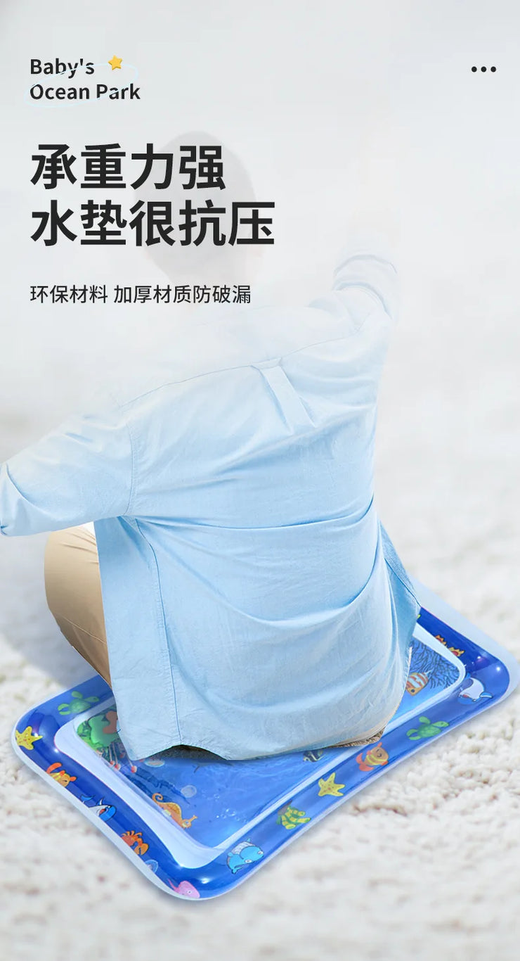 Pet Water Filled Ice Mat Summer Cat and Dog Nest Climbing Mats Water Bed Scratch Resistant Large Thickened Tapping Water Mat Toy