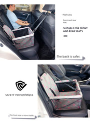 Pet Car Nest Dog Car Seat Dog Car Handy Gadget Car Mat Dog Car Automobile Cushion Front Seat