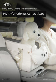 Small Size Dogs Car Seat Cat Pet Bed