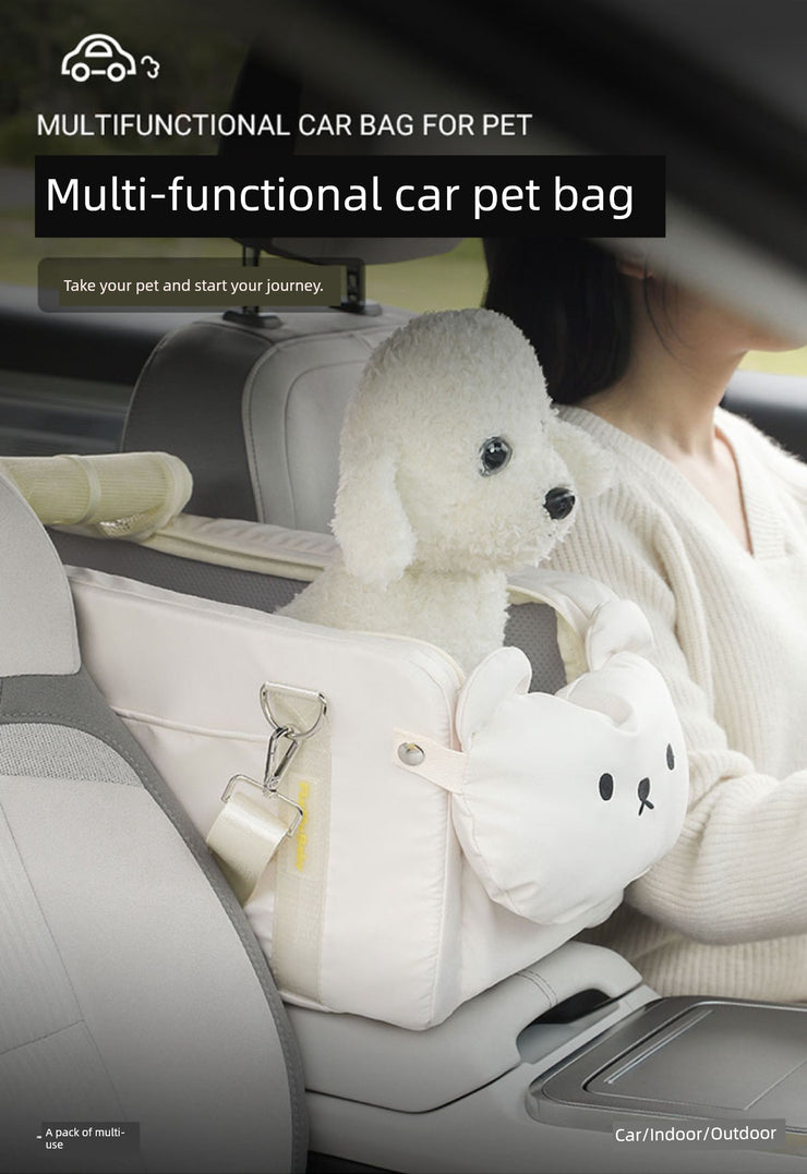 Small Size Dogs Car Seat Cat Pet Bed