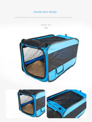 Pet Car Handy Gadget Dog Car Safety Seat Car Kennel Cage Cat Car Rear Seat Car Pet Mat