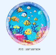 Pet Water Filled Ice Mat Summer Cat and Dog Nest Climbing Mats Water Bed Scratch Resistant Large Thickened Tapping Water Mat Toy
