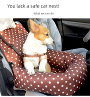 Dog Car Pet Bed Pet Seat Car Nest Car Mats Car Cushion Safety Seat Car Kennel Car Cage