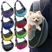 Pet Cat Dog Carrier Backpack Travel Tote Shoulder Bags Mesh Sling Carry Pack Pet Carrying Supplies Crossbody Shoulder Bag
