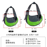 Pet Cat Dog Carrier Backpack Travel Tote Shoulder Bags Mesh Sling Carry Pack Pet Carrying Supplies Crossbody Shoulder Bag