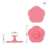 Baby Hair Brush Cute Infant Fetal Head Fat Cleaning Silicone Brush Newborn Soft Hair Comb Head Massager for Baby Care Accessorie