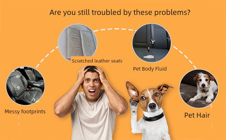 Pet Car Handy Gadget Small and Medium-Sized Dogs Front and Rear Dog Kennel