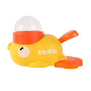 Yellow Rubber Duck-Shaped Interactive Feeder for Dogs and Cats: A Treat Dispensing Puzzle Toy Designed for Pet Training