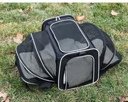 Pet Carriers Backpack Portable Breathable Foldable Shoulder Bag Cat Dog Carrier Bags Outgoing Travel Pets Handbag Transport Bag