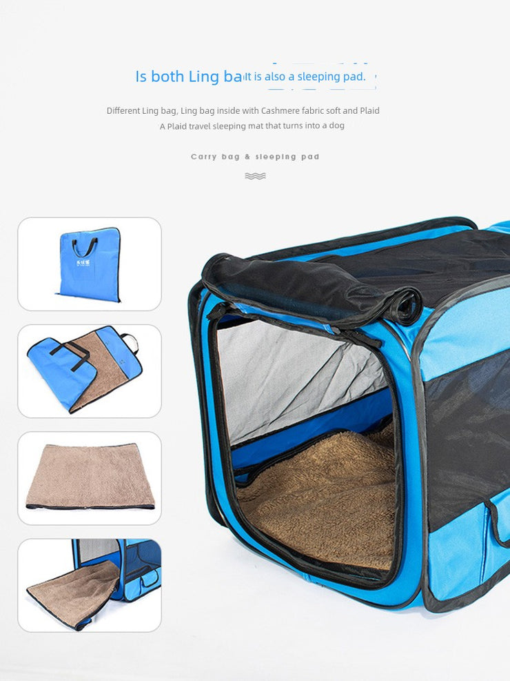 Pet Car Handy Gadget Dog Car Safety Seat Car Kennel Cage Cat Car Rear Seat Car Pet Mat