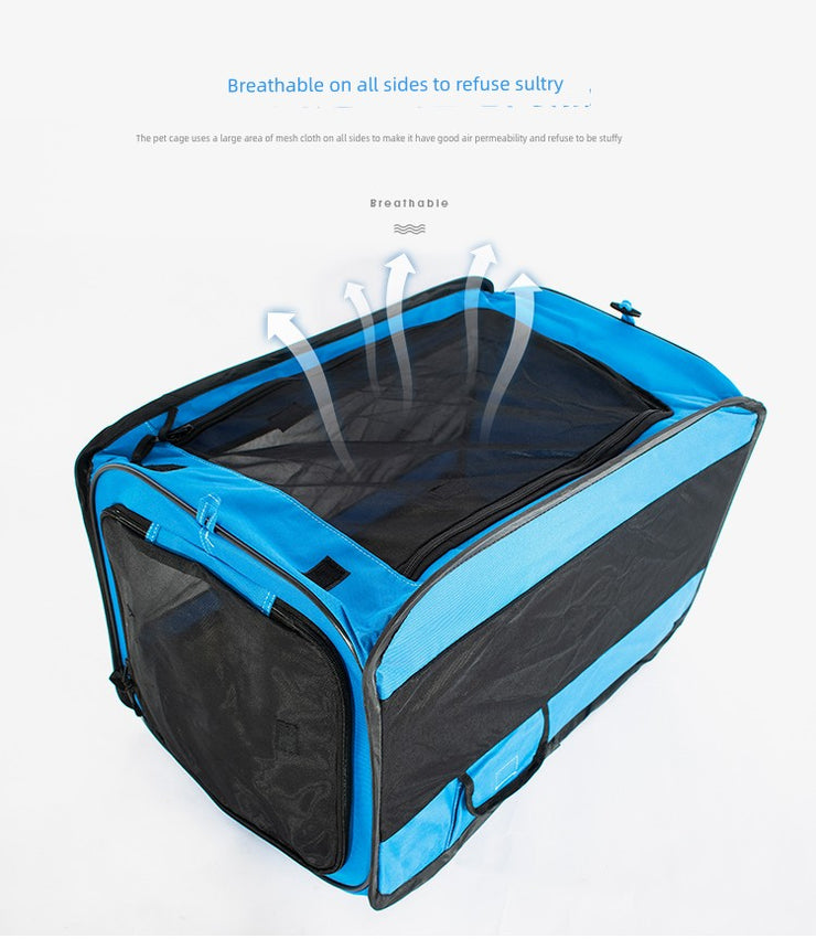 Pet Car Handy Gadget Dog Car Safety Seat Car Kennel Cage Cat Car Rear Seat Car Pet Mat