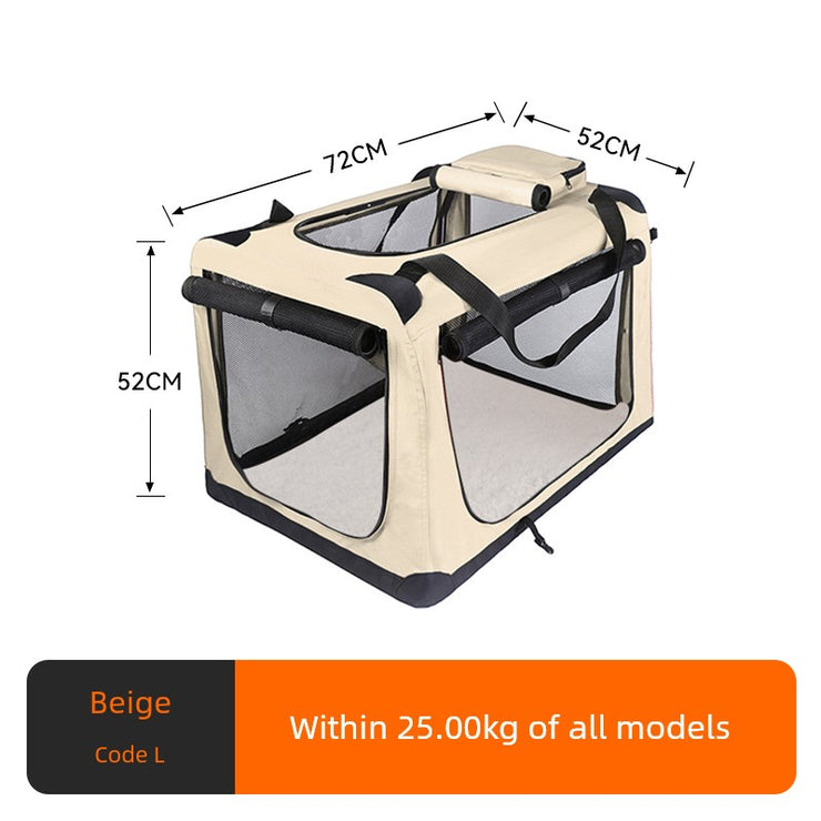 Pet Pad Portable Rear Seat Large Dog Dog Cage