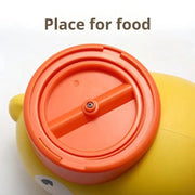 Dog Puzzle Feeder Interactive Pet Food Treat Dispenser Cartoon Duck Design Pet Snack Feeder for Dog Training Mental Enrichment