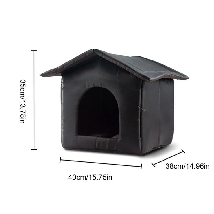Outdoor Pet House Waterproof Houses Pet Shelter For Pets Cat Kennel Bed Travel Nest Carrier Thickened Cat Nest Tent Cabin