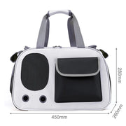 Portable Pet Dog Carrier Bag Portable Foldable Shoulder Bag Outdoor Handbag Transport Bag for Small Dogs Cats Pet Supplies