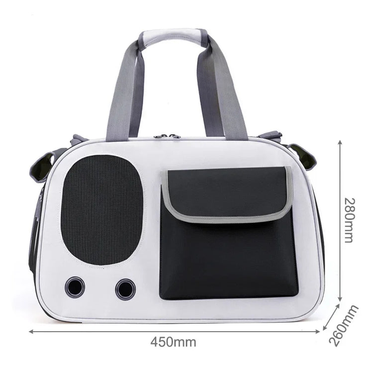 Portable Pet Dog Carrier Bag Portable Foldable Shoulder Bag Outdoor Handbag Transport Bag for Small Dogs Cats Pet Supplies