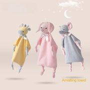 New Baby Toys 0-1 Year Old 2-year-old Hand Puppet Newborn Comfort Cloth Baby Comfort Doll Plush Toy Children's Hand Puppet Plush
