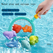 Baby Bath Toys Bathtub Colorful Toys Waterproof Bath Toys for Toddler Infant Boys Girls 0~3years Gift