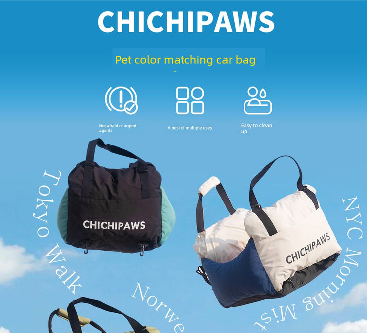 Diaper Bag Dog Car Handy Gadget Nest