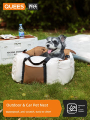 Qiao's Car Nest Doghouse Cathouse Car Pet Mat Car Diaper Bag Dog Safety Seat Car Handy Gadget